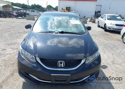 2014 Honda Civic Lx из США, поврежденный, VIN 19XFB2F54EE019782